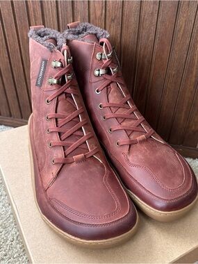 Size 11US / 44EU Men's Vivobarefoot Gobi Warmlined Lined Winter Leather Boots